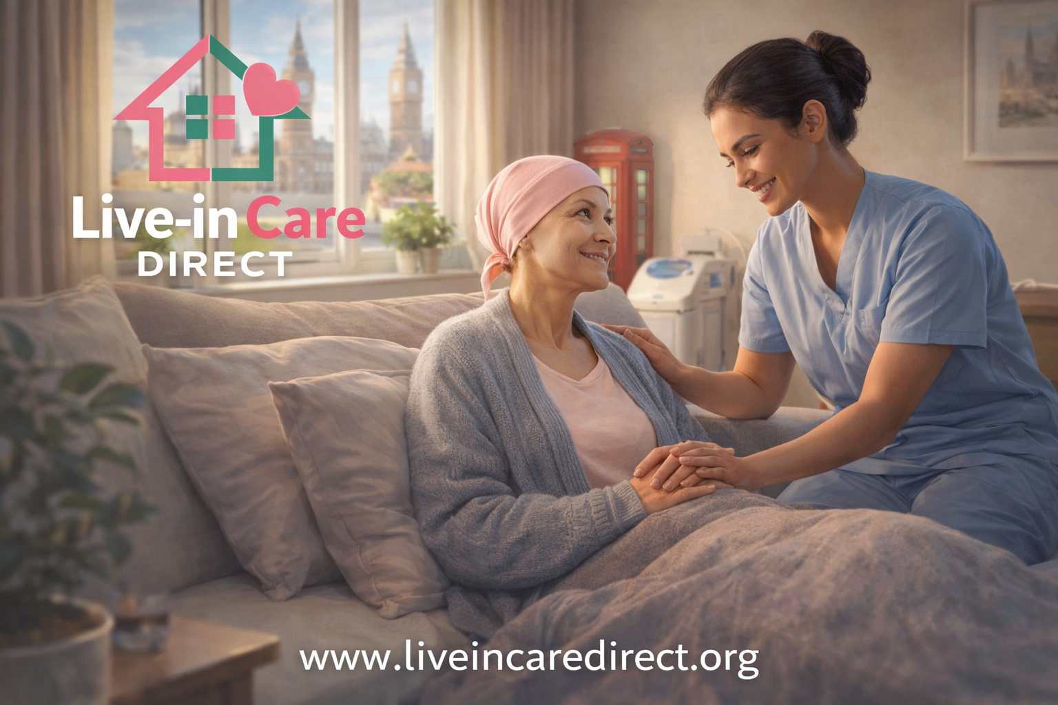 Live-In Care for Cancer Patients in London vs Palliative Care